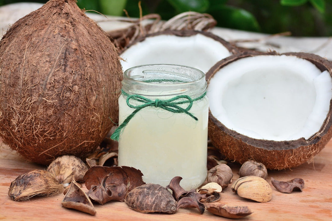 Coconuts and coconut oil.