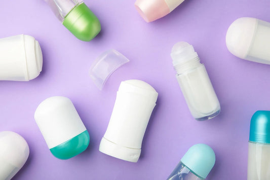 Roll-on and stick deodorants
