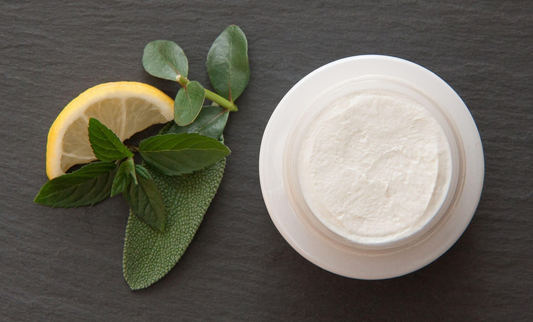 A natural cream deodorant.