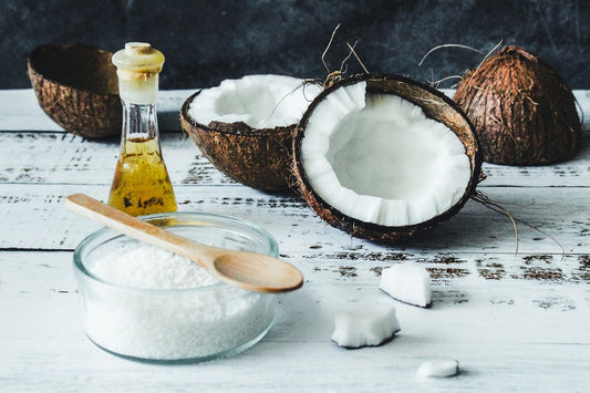 Coconuts and coconut oil.